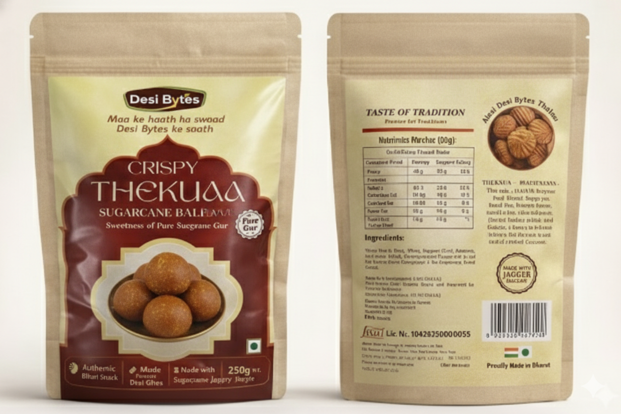 THEKHUA- Sugarcane Jaggery Ball Flavor